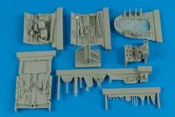 A6M2b Zero Fighter cockpit set 1:32