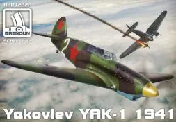 Yak-1 mod 1941 1:72