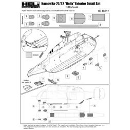 Kamov Ka-27/32 Helix Exterior Detail Set 1:48