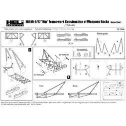 Mil Mi-8 Weapons Racks (Kazan Plant) 1:72