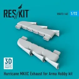 Hurricane Mk.IIC exhaust for Arma Hobby 1:72