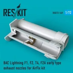 BAC Lightning exhaust nozzles early type for Airfix 1:72