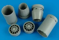 F/A-18E/F Super Hornet exhaust nozzle - opened 1:32