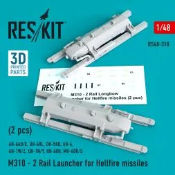 M310 - 2 Rail Launcher for Hellfire missiles 1:48
