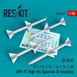 AIM-7F High Vis Sparrow III 1:48