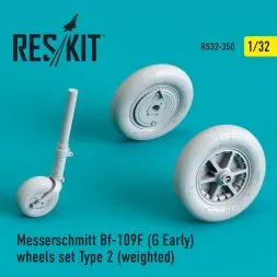 Bf 109 (F, G-early)  wheels set type 2 1:32