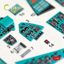 Mi-24P interior for Zvezda 1:48