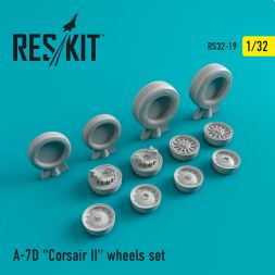 A-7D Corsair II wheels set 1:32