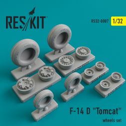 F-14D Tomcat wheels 1:32