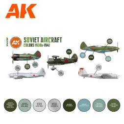 Soviet Aircraft Colors 1930s-1941 3G