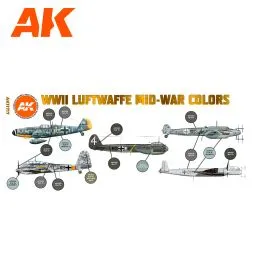 Luftwaffe WWII Mid-War Colors (3G)