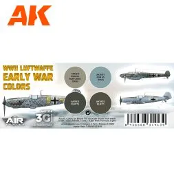 Luftwaffe WWII Early War Colors (3G)