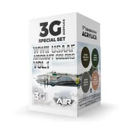 USAAF Aircraft WWII Colors Vol.1 (3G)