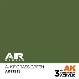A-19F Greass Green (3G)