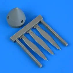 P-40E Warhawk propellers for Hasegawa 1:48