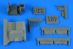 Harrier T.2/T.4/T.8 wheel bay for Kinetic 1:48