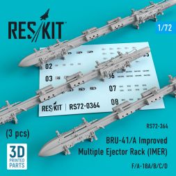 BRU-41/A Improved Multiple Ejector Rack (IMER) 1:72