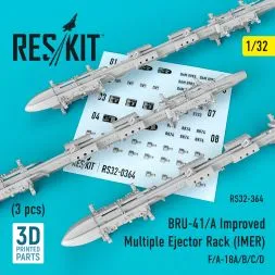 BRU-41/A Improved Multiple Ejector Rack (IMER) 1:32