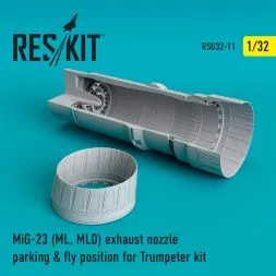 MiG-23 (ML, MLD) exhaust nozzle parking & fly position 1:32