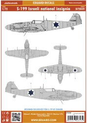 S-199 Israeli national insignia 1:72