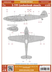 S-199 Czechoslovak stencils 1:72