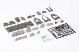 Spitfire Mk. V cockpit 1:48