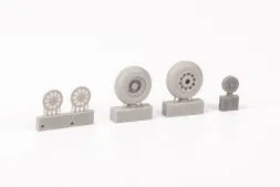 P-51D wheels block tread 2 1:48