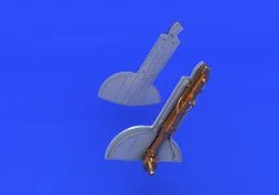 Spitfire Mk. Vc undercarriage legs BRONZE 1:48