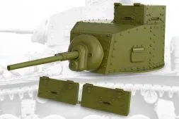 M3 Sruart Turret (Initial, D37812) 1:35