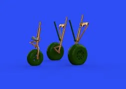 P-38J undercarriage legs BRONZE 1:48