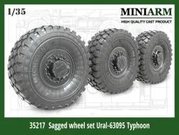Ural-63095 Tuphoon wheels 1:35