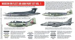 Royal Navy Fleet Air Arm paint set vol. 1 (modern)