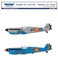 Hispano HA-1112 M1L - Spanish Air Force 1:72