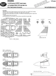 F-4C/D Phantom II EXPERT mask for Fine Molds 1:72