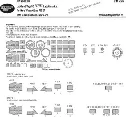 Lockheed Vega 5C EXPERT mask for Dora Wings 1:48