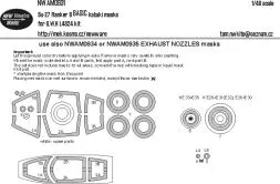 Su-27 Flanker B mask for G.W.H. 1:48
