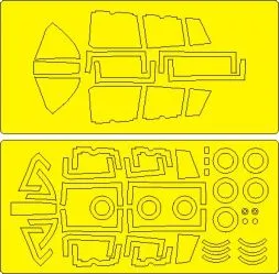 OV-10A Bronco EXPERT mask for ICM 1:48