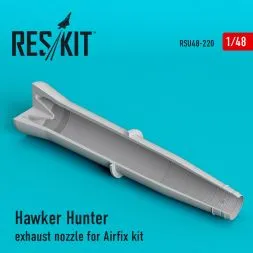 Hawker Hunter exhaust nozzle for Airfix 1:48