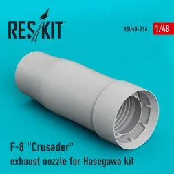 F-8 "Crusader" exhaust nozzle for Hasegawa 1:48
