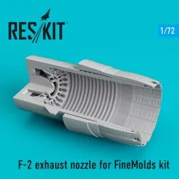 F-2 exhaust nozzle for Fine Molds 1:72