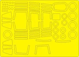 F-104A/C Starfighter EXPERT mask for Kinetc 1:48