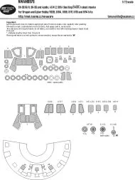 Sikorsky SH-3/S-61A Sea King mask for Dragon 1:72
