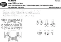 Mil Mi 4 mask for KP, Smer 1:72