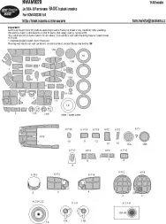 Ju 88A-8 Paravane mask for ICM 1:48