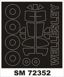 Vickers Wellesley I mask for Valom 1:72