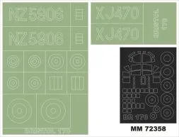 Bristol 170maxi mask for Fly 1:72
