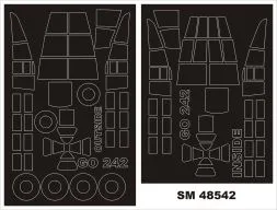 Gotha Go 242B mask for ICM 1:48