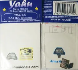 P-51 B/C & F-6C - Instrument panel 1:72
