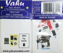 SBD-3 (Fly Hawk) - Instrument panel 1:72