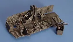 Ju 87D Stuka cockpit set für Hasegawa 1:48